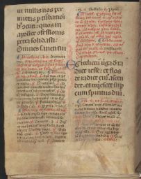 Parchment fragment on f. 239v